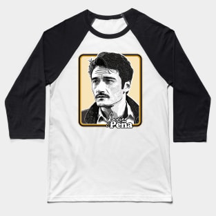 Javier Peña --- Narcos ---- Retro Fan Artwork Baseball T-Shirt